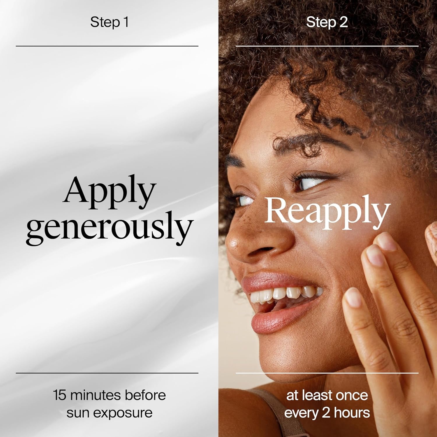 Clear Face Sunscreen Lotion for Acne-Prone Skin, Broad Spectrum SPF 50 Facial Sunscreen for Oily Skin, Oil-, Fragrance- & Oxybenzone-Free Water Resistant Sunscreen, 3 Fl. Oz