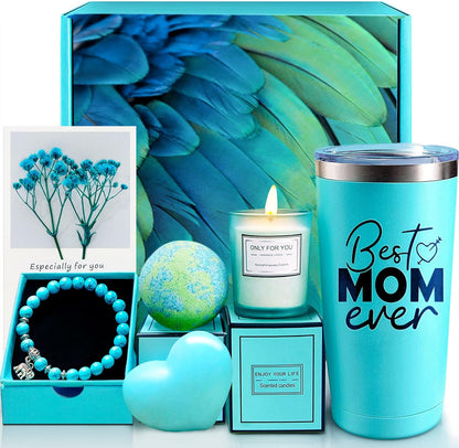 Christmas Gifts for Mom Grandma Mother-In-Law Wife Newmom, Birthday Valentines Mother'S Day Gifts from Daughter Son Kids Husband, Thank You Mom Spa Gift Basket