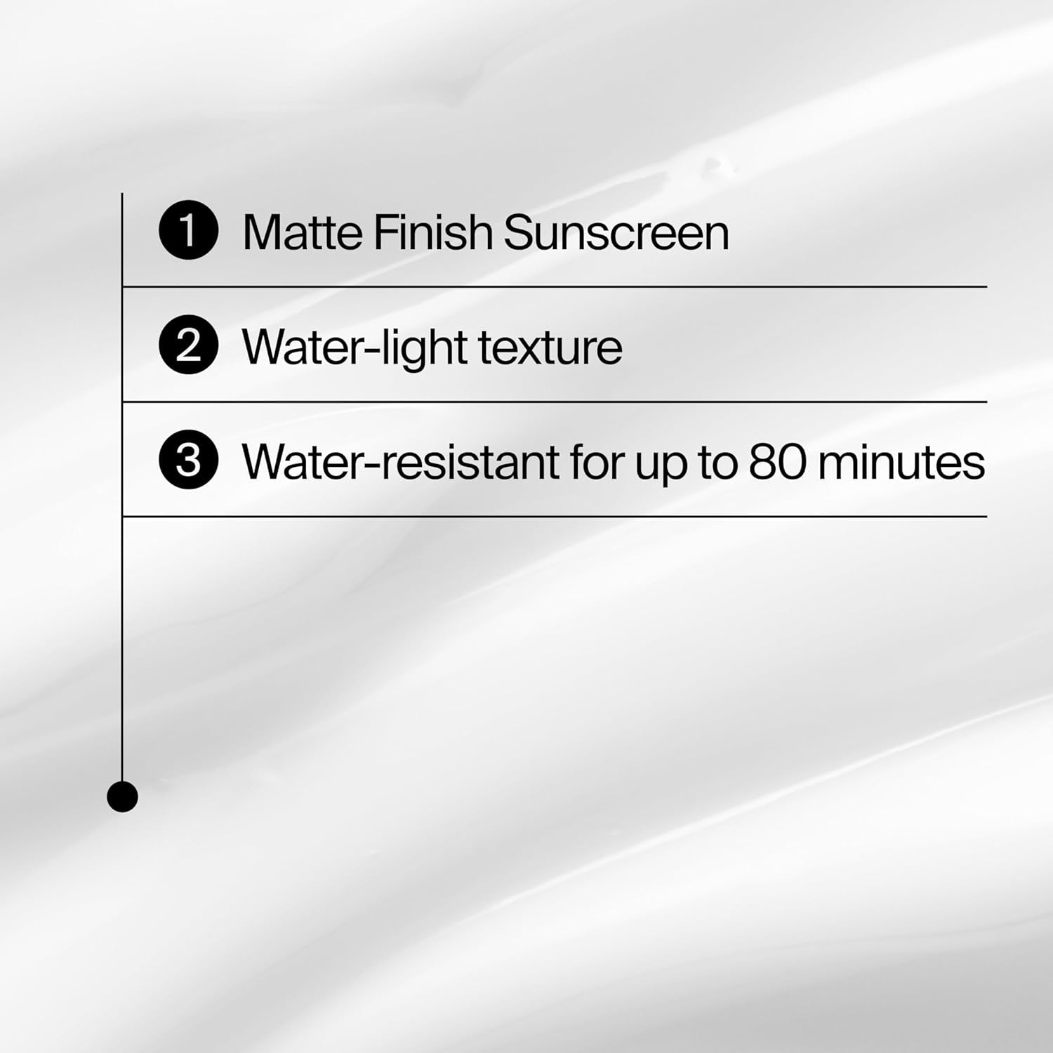 Clear Face Sunscreen Lotion for Acne-Prone Skin, Broad Spectrum SPF 50 Facial Sunscreen for Oily Skin, Oil-, Fragrance- & Oxybenzone-Free Water Resistant Sunscreen, 3 Fl. Oz